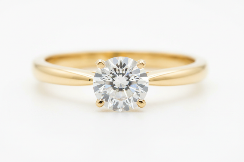 SOLITAIRE GOLD RING